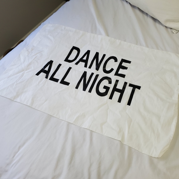Dance All Night / Sleep All Day Pillow Case Set. - Picture 6 of 10